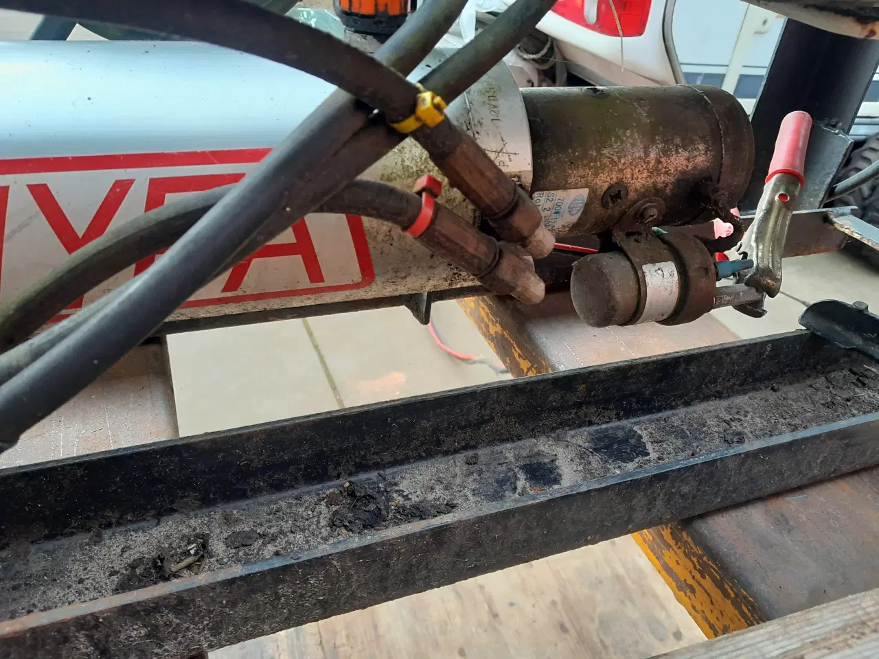 Billede 3 - Trailerkran / ladkran, lille hydraulisk kran,