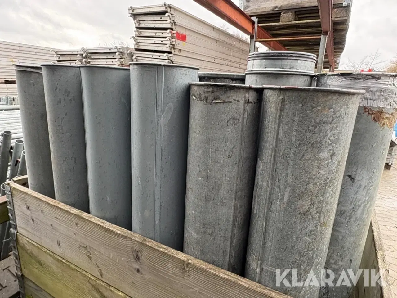 Billede 5 - Kornrør Kongskilde OK160 - 45 styk