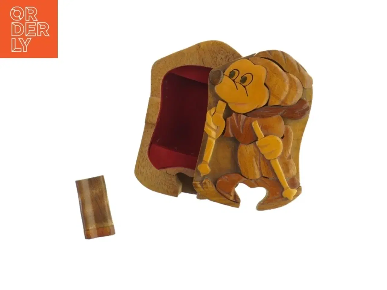 Billede 2 - Træ æske, Mickey Mouse (str. 12,5 cm)