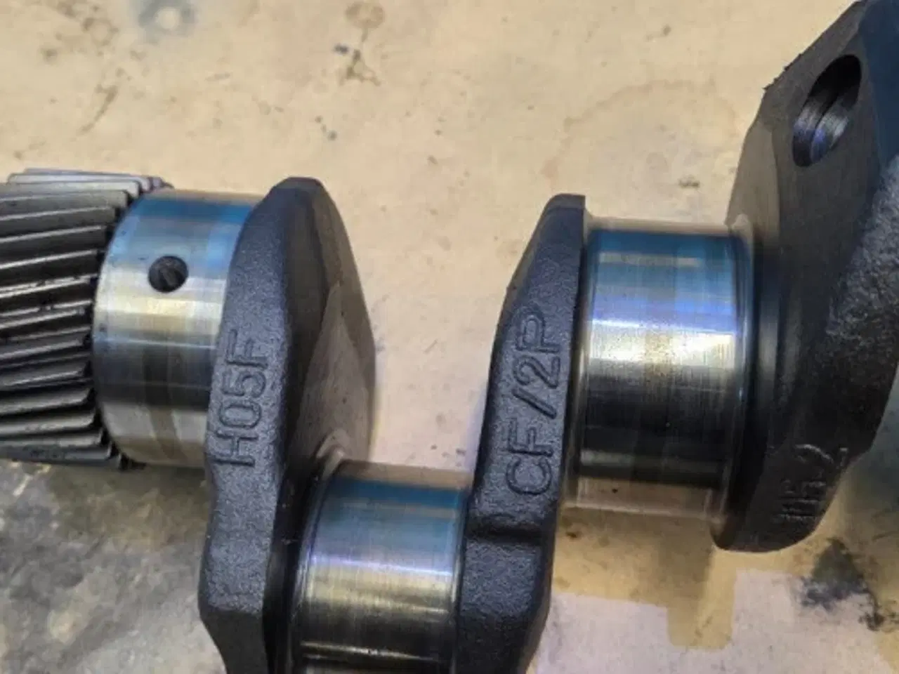 Billede 3 - Perkins 1006 Krumtapaksel 4225497M91