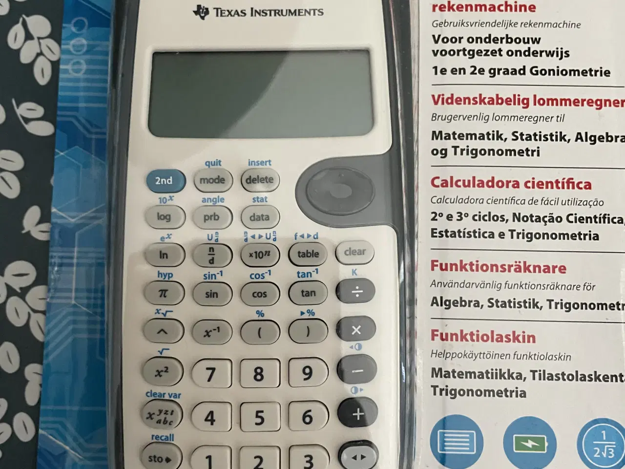 Billede 1 - Texas Instruments TI-30XB lommeregner
