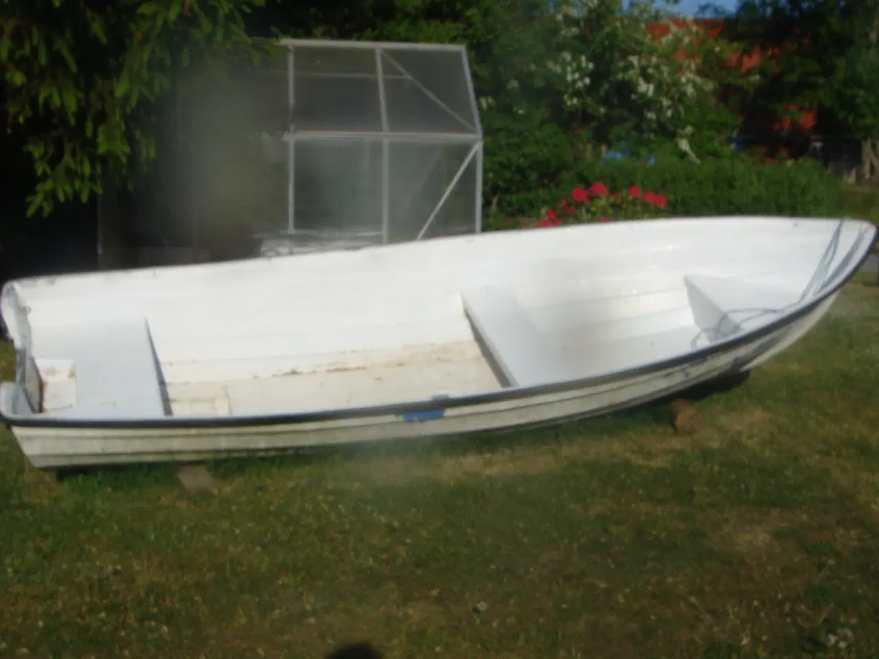 Billede 1 - 13 fods jolle med 5hk motor