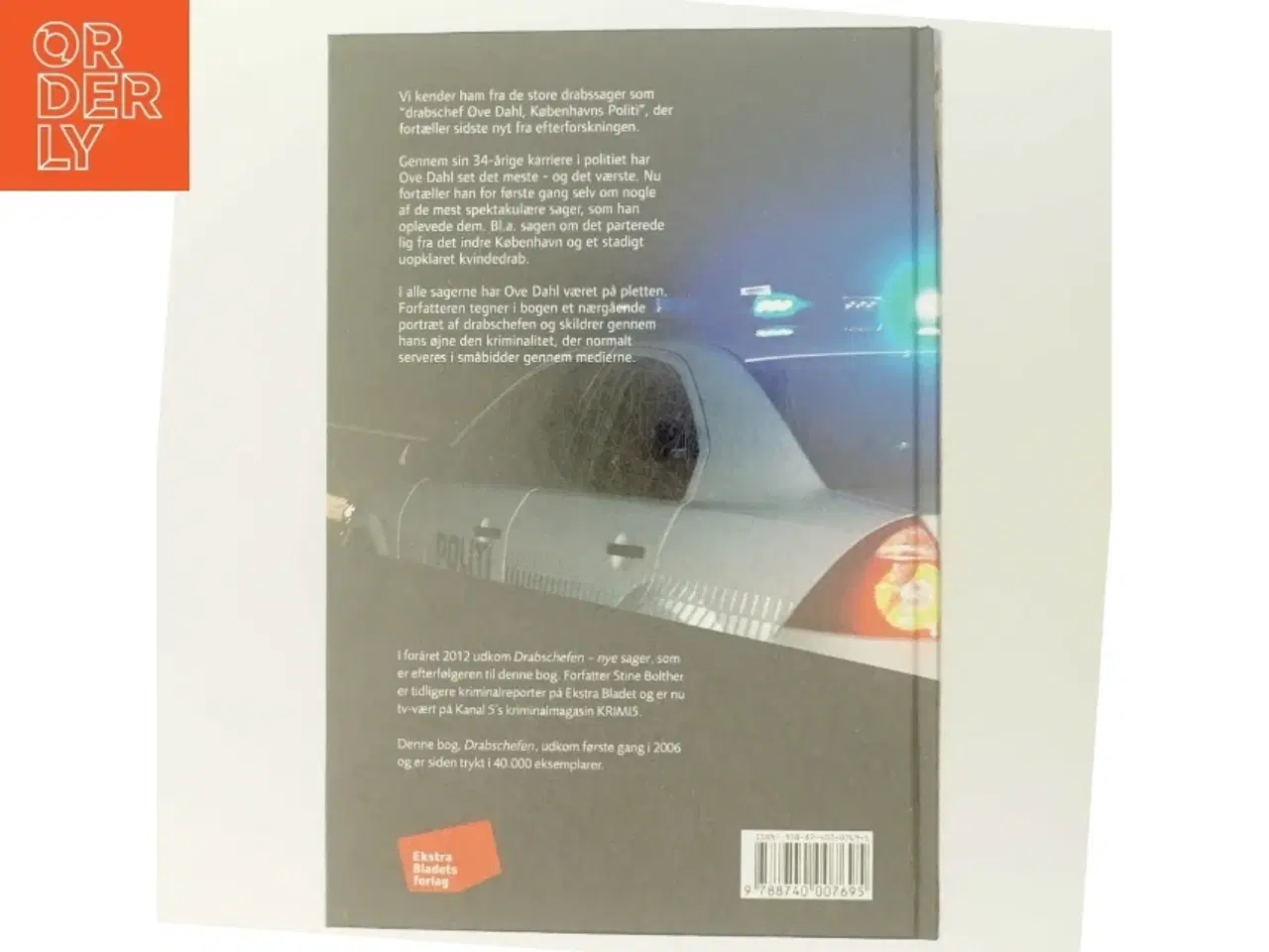 Billede 3 - 'Drabschefen' af Stine Bolther (bog)