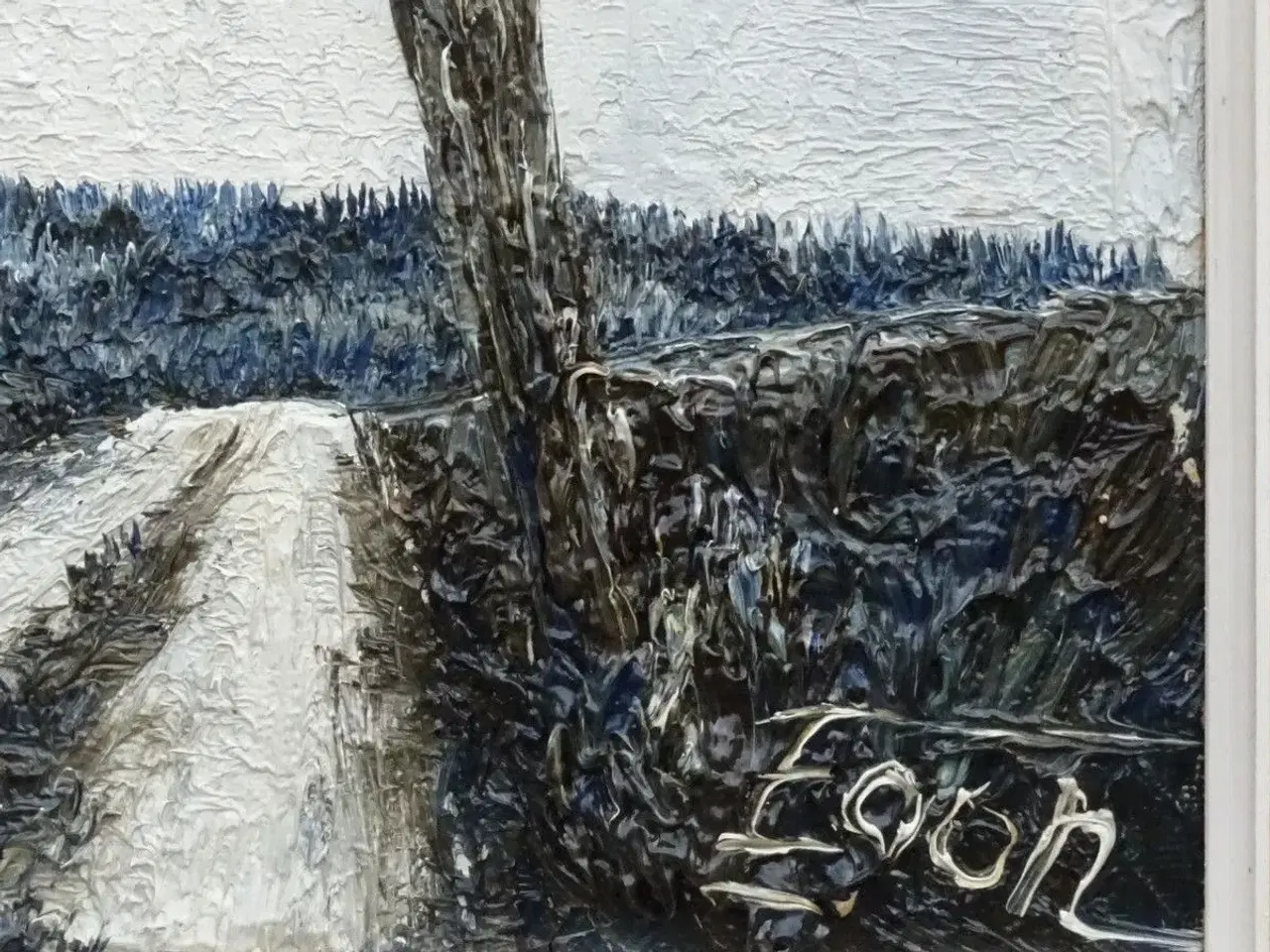Billede 2 - Maleri af Egon Sørensen(1936-2007)