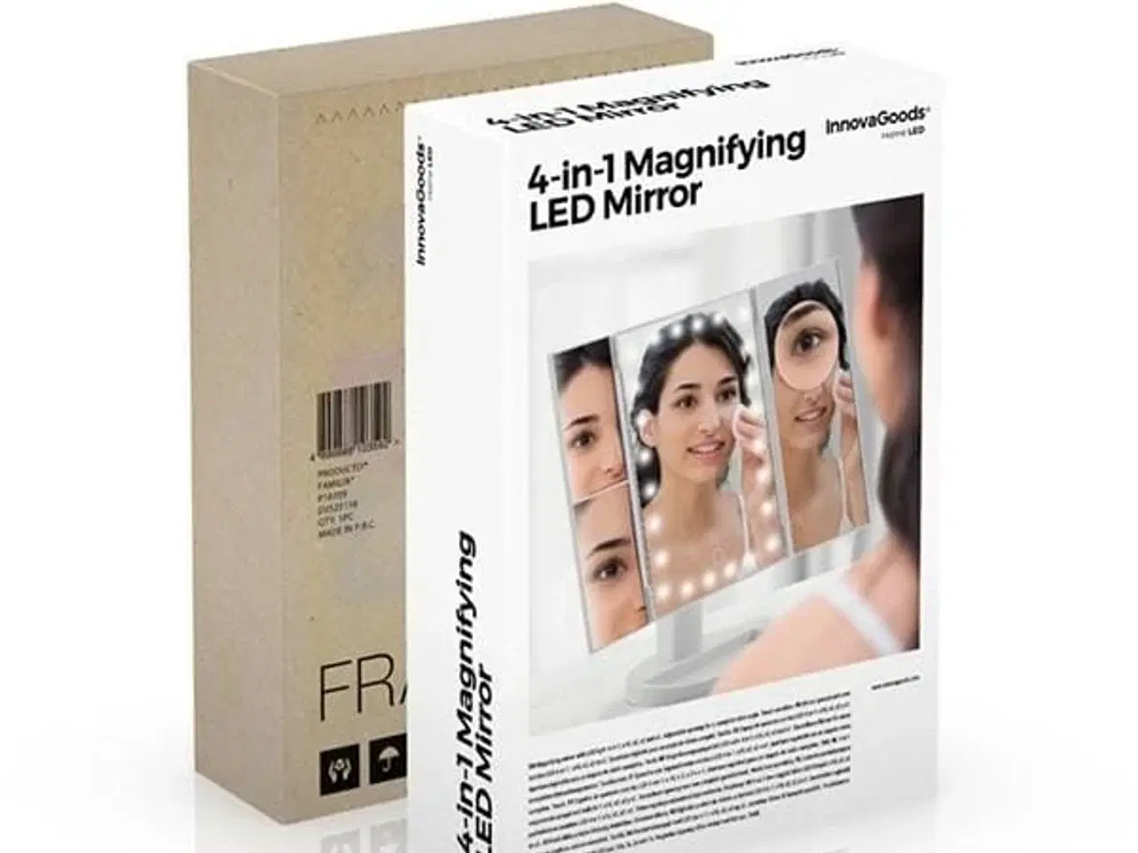 Billede 2 - Makeup-Spejl med LED 4-in-1 Ledflect InnovaGoods