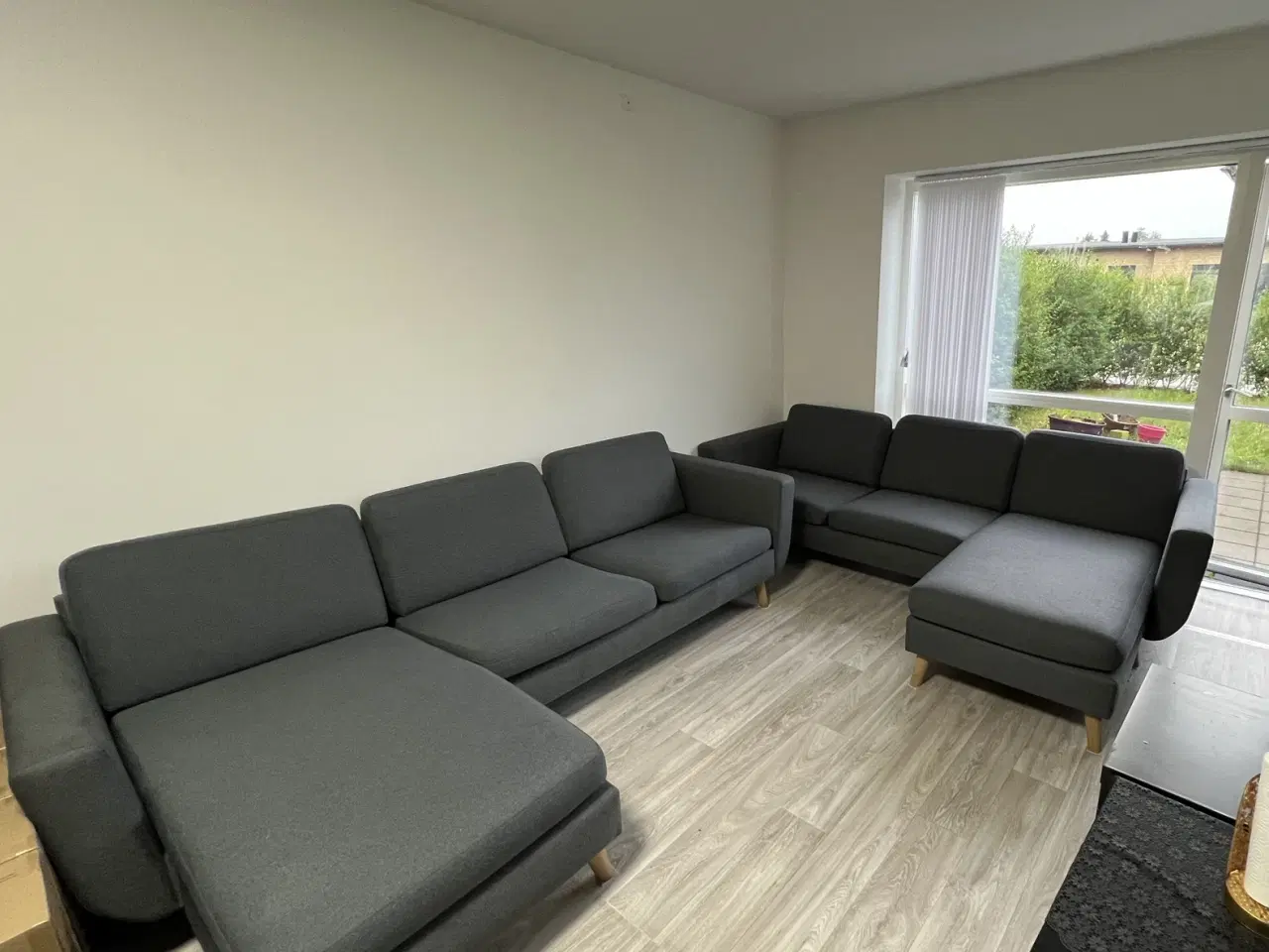 Billede 3 - 3 Personers VENDBAR sofa med chaiselong, BETRÆK KA