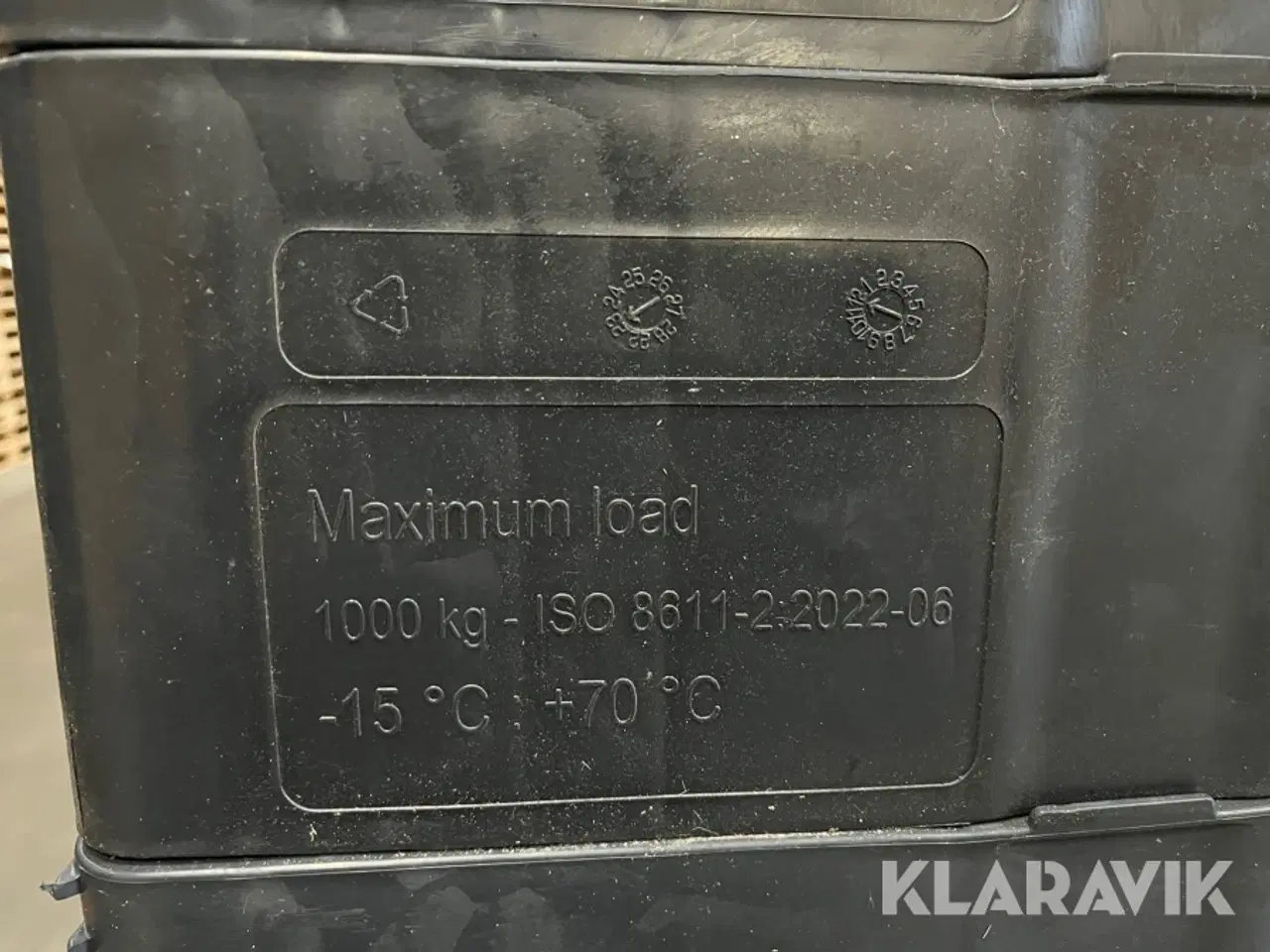 Billede 3 - Plastpaller 1000kg - 15 styk
