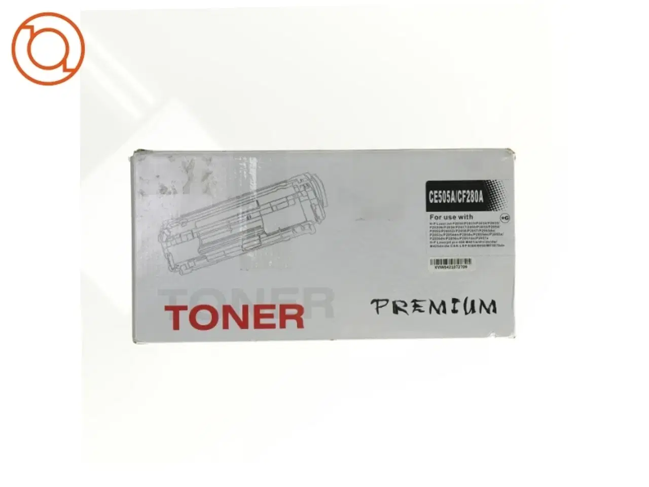 Billede 5 - Toner til HP LASERJET printer, CE505A/CF280A fra Toner I UBRUDT ORIGINAL EMBALLAGE (str. 32 x 16 x 10 cm)