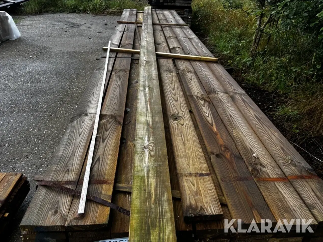 Billede 5 - trykimprægneret rug brædder 32 styks