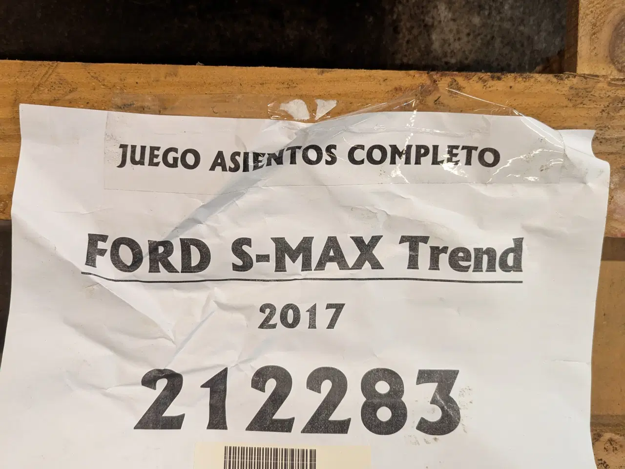 Billede 8 - Ford SMAX Sæder, dørsider og midte