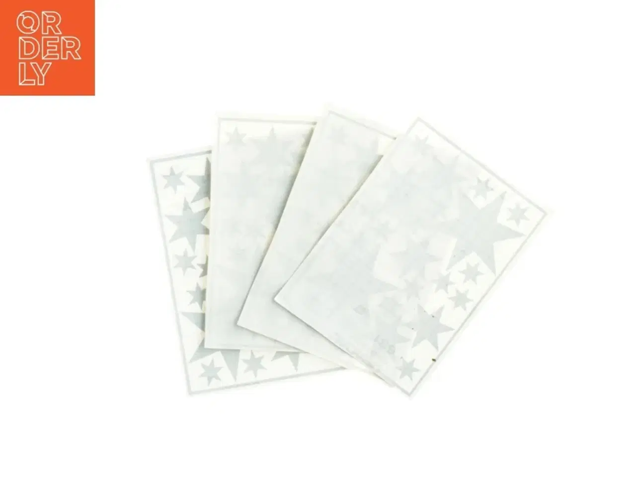 Billede 4 - Klistermærker med stjerner (str. 21,5 x 15 cm)