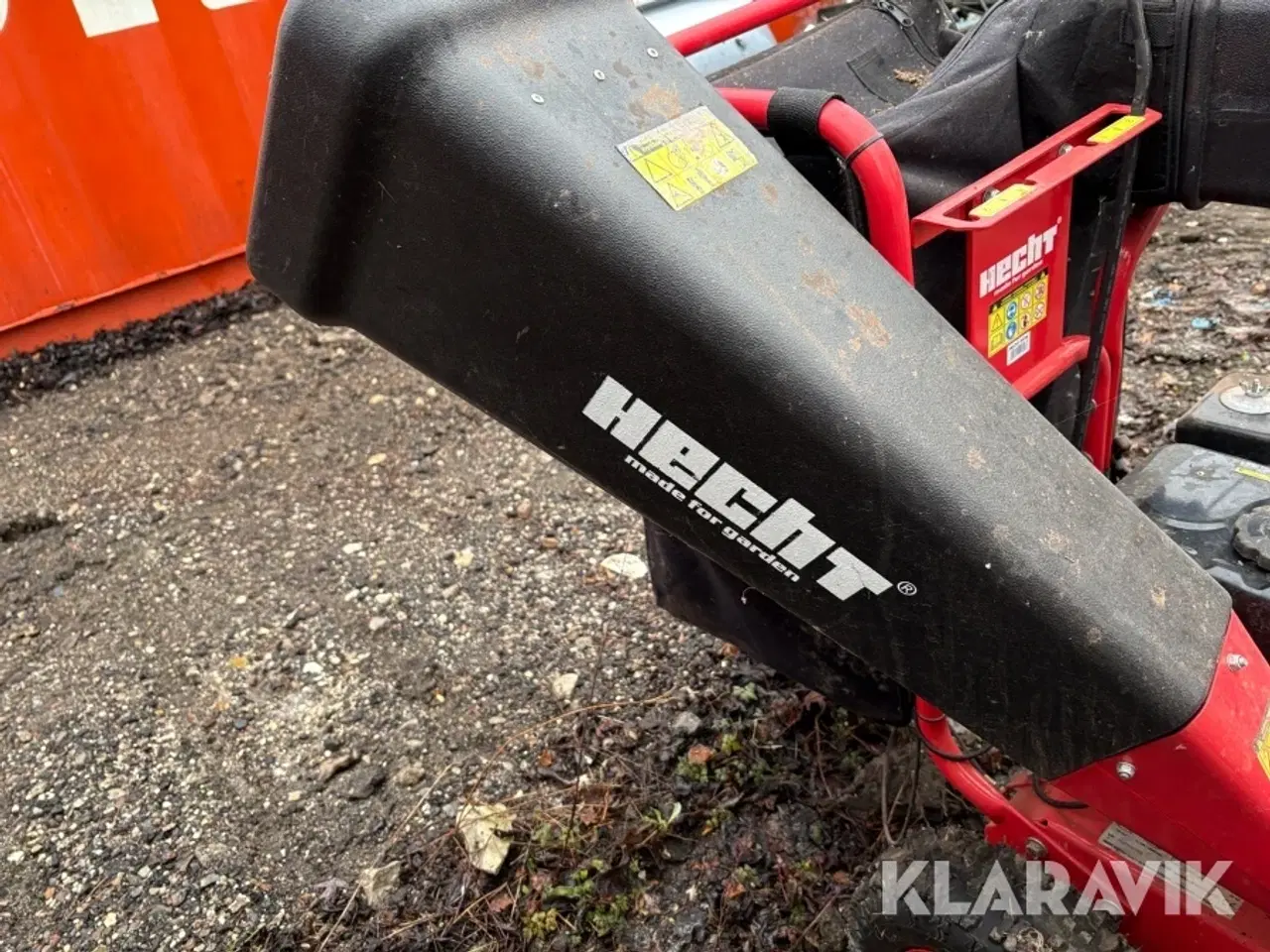 Billede 9 - Benzindrevet løvsuger / løvopsamler HECHT 8574