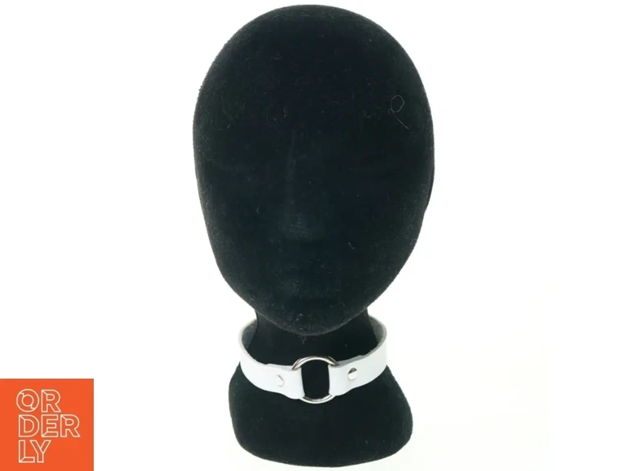 Billede 2 - Choker, læder halsbånd (str. 39 x 3 cm)