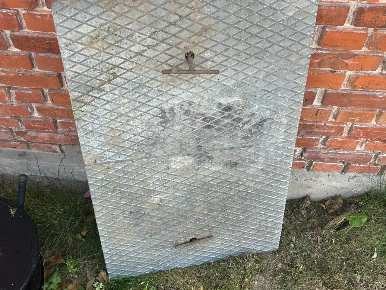 Billede 8 - Jerndæksel firkantet 