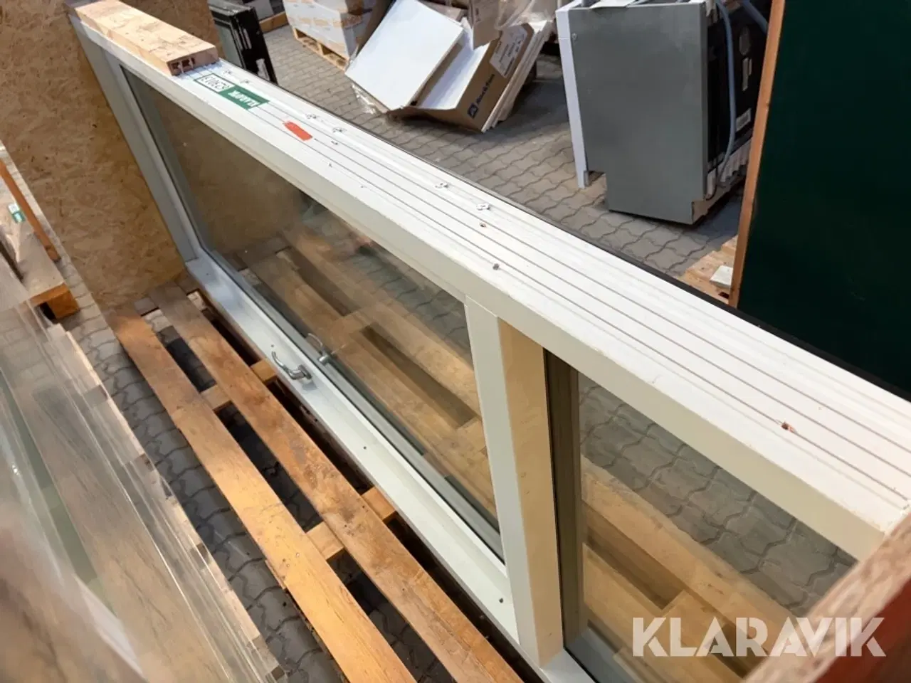 Billede 2 - Dør med fast vindue 1 styk