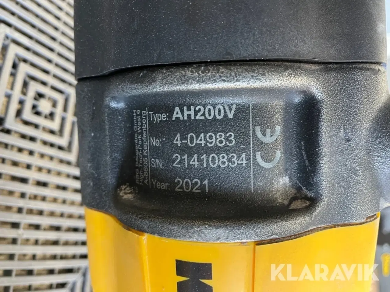 Billede 5 - Tryklufthammer Kaeser AH200V og H60 2 styk