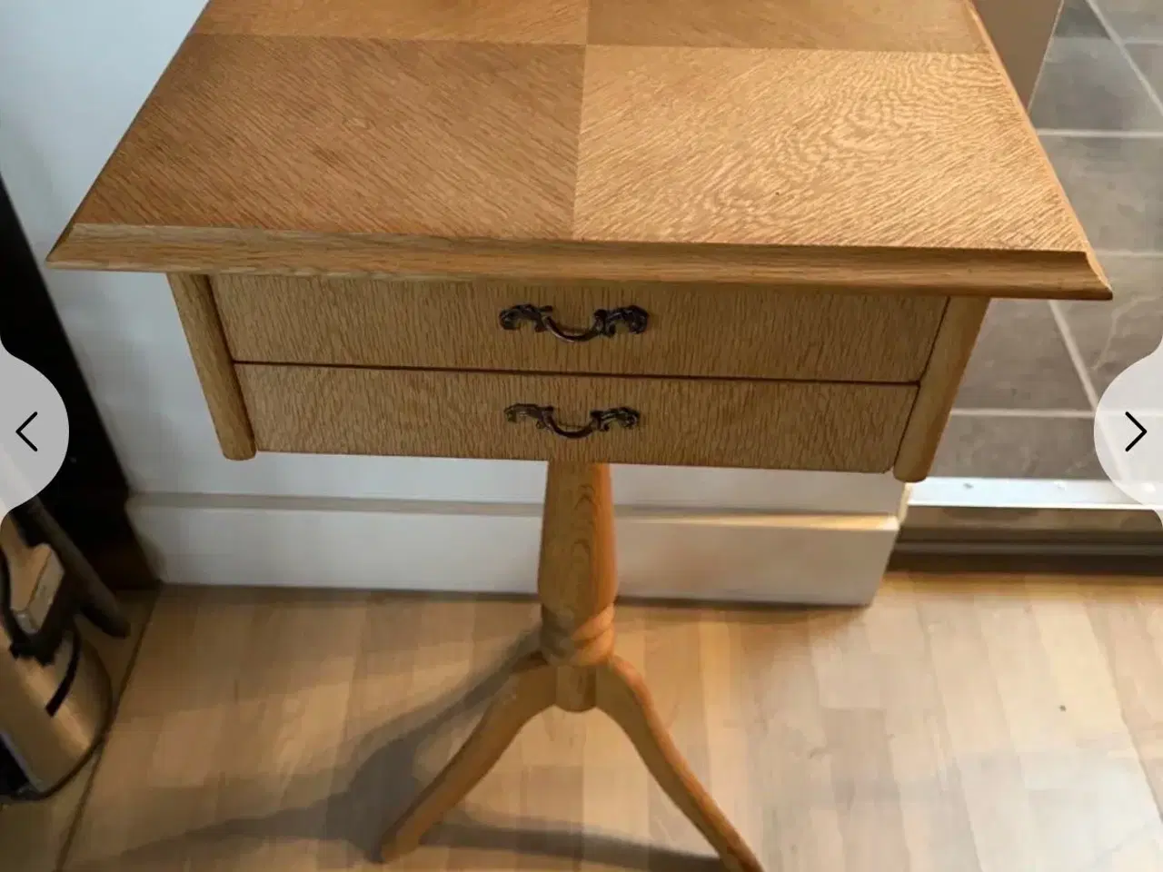 Billede 4 - Sybord - syret egetræ