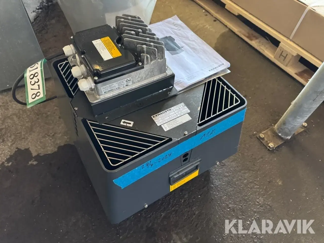 Billede 1 - Tagventilator EXHAUSTO DTV25041EC2