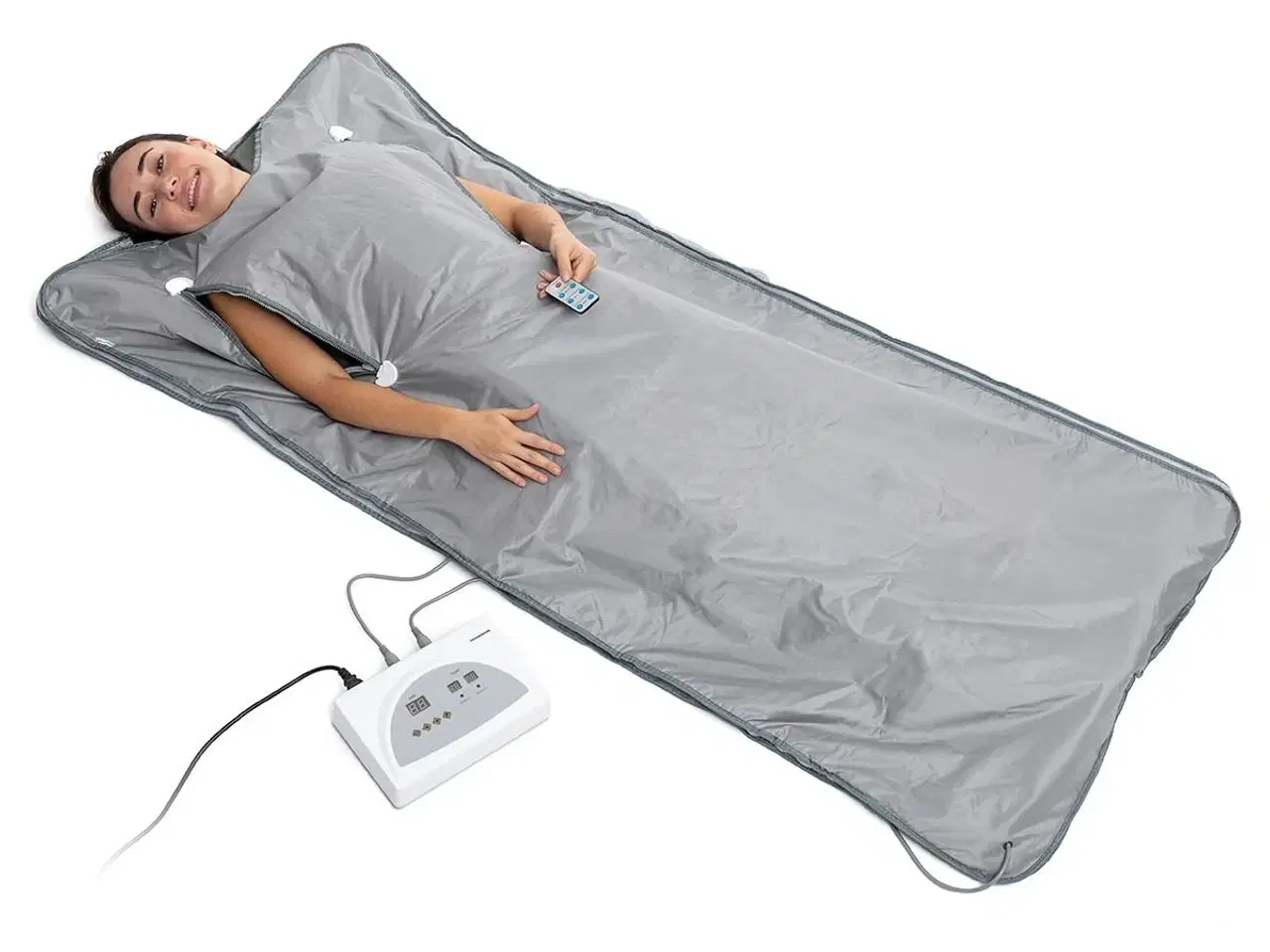 Billede 5 - Infrarød saunatæppe - Bedna, grå