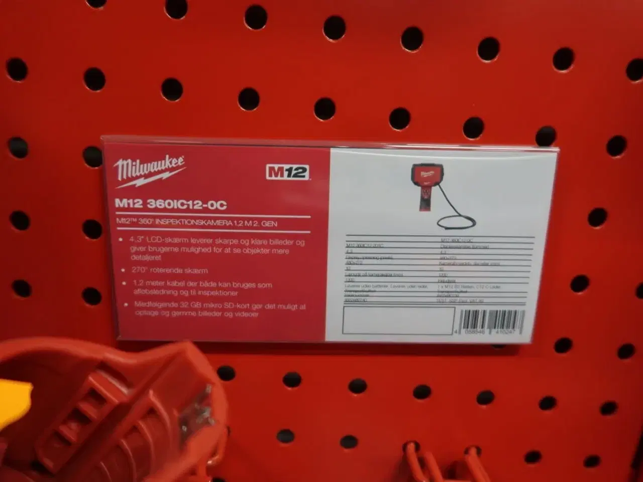 Billede 2 - Akku inspektionskamera MILWAUKEE M12 360IC12-0C