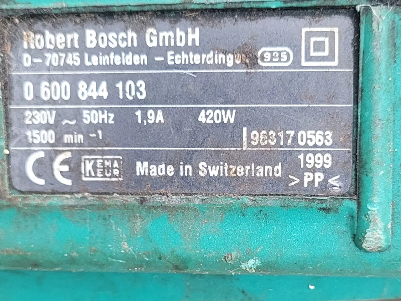 Billede 5 - Bosch hækkeklipper med ledning. 60 cm. 
