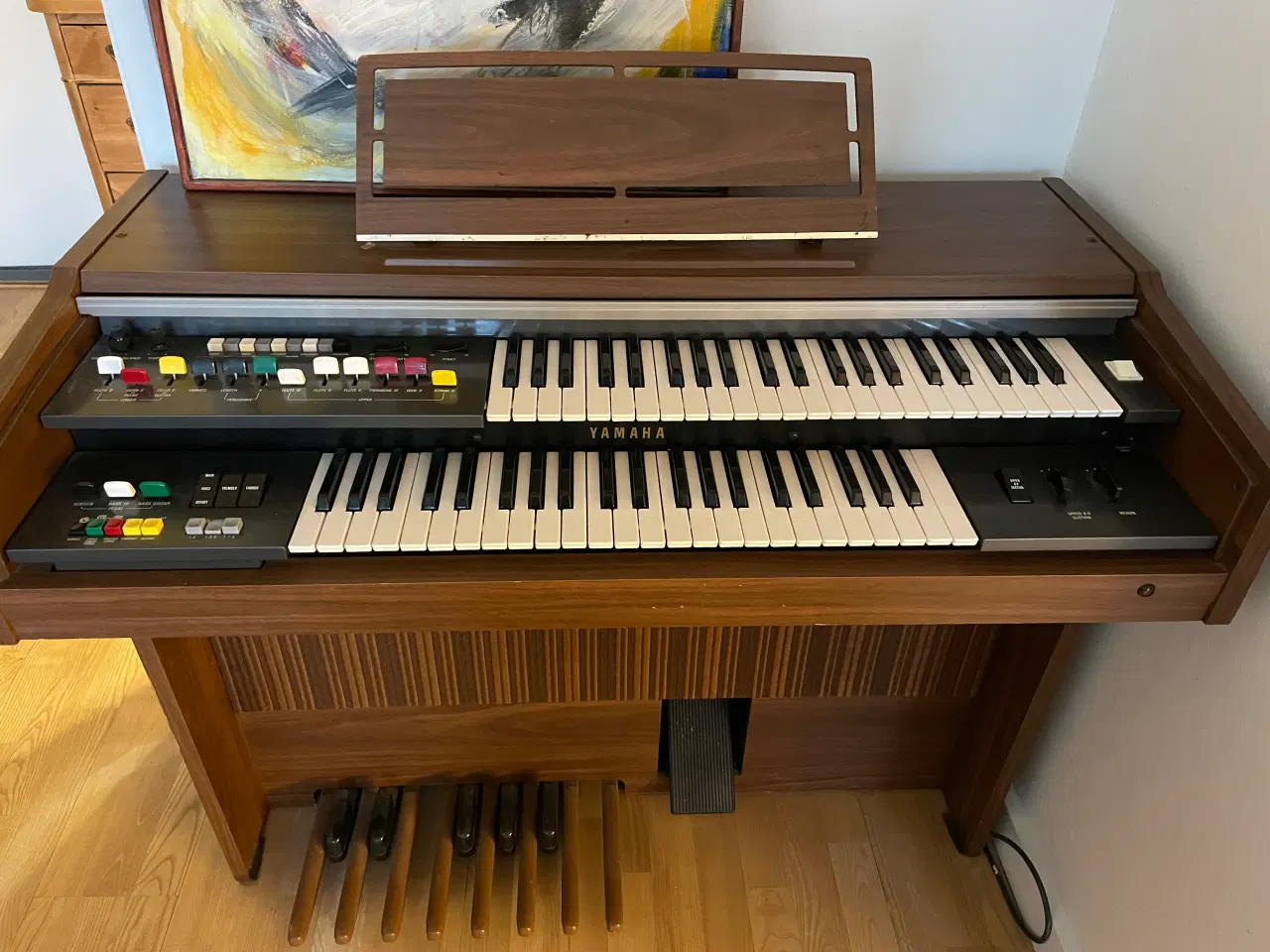 Billede 1 - Yamaha 1976 El-orgel 