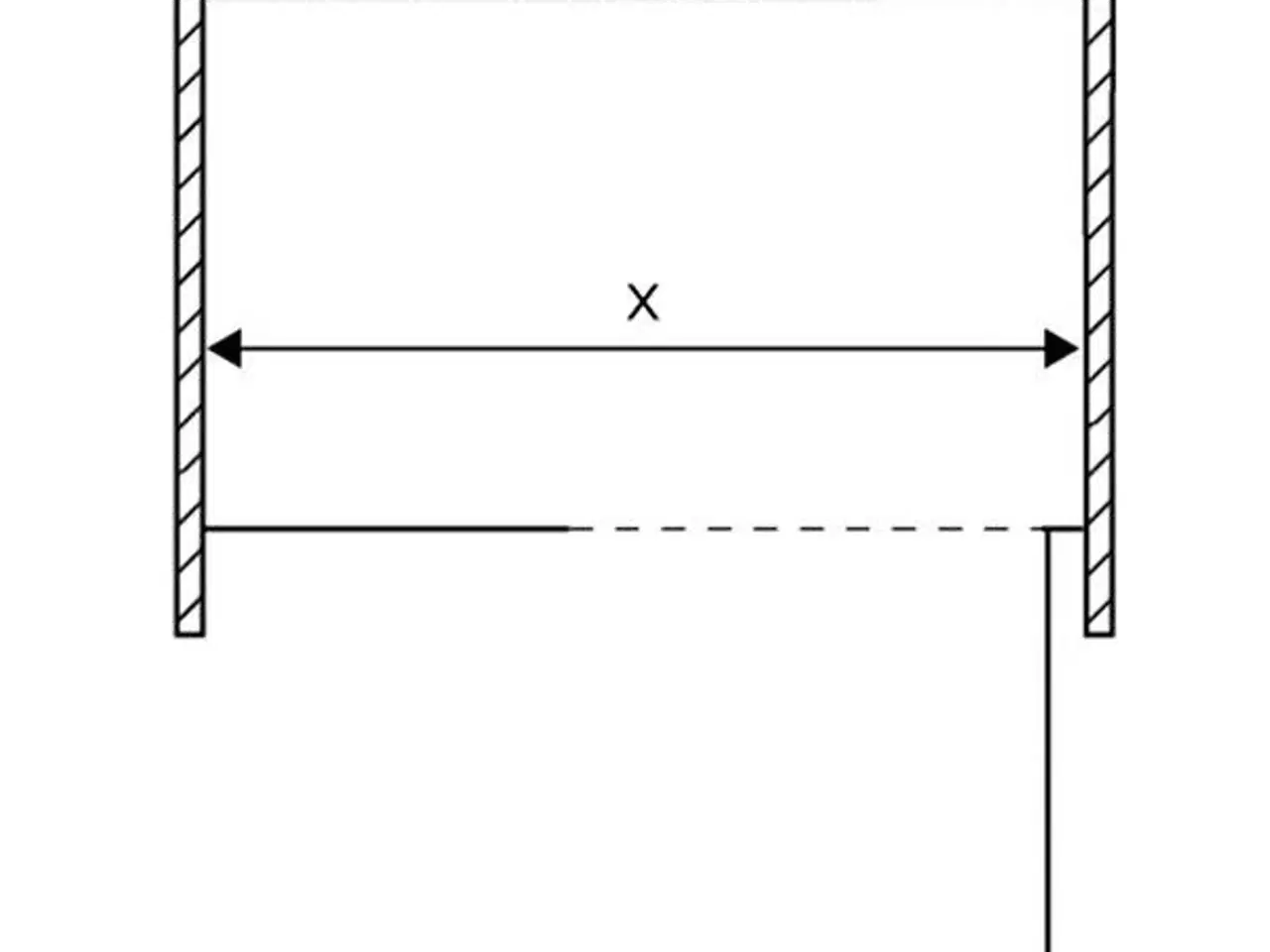 Billede 2 - Strømberg svingdør med sidepanel,  sort profile STRØMBERG