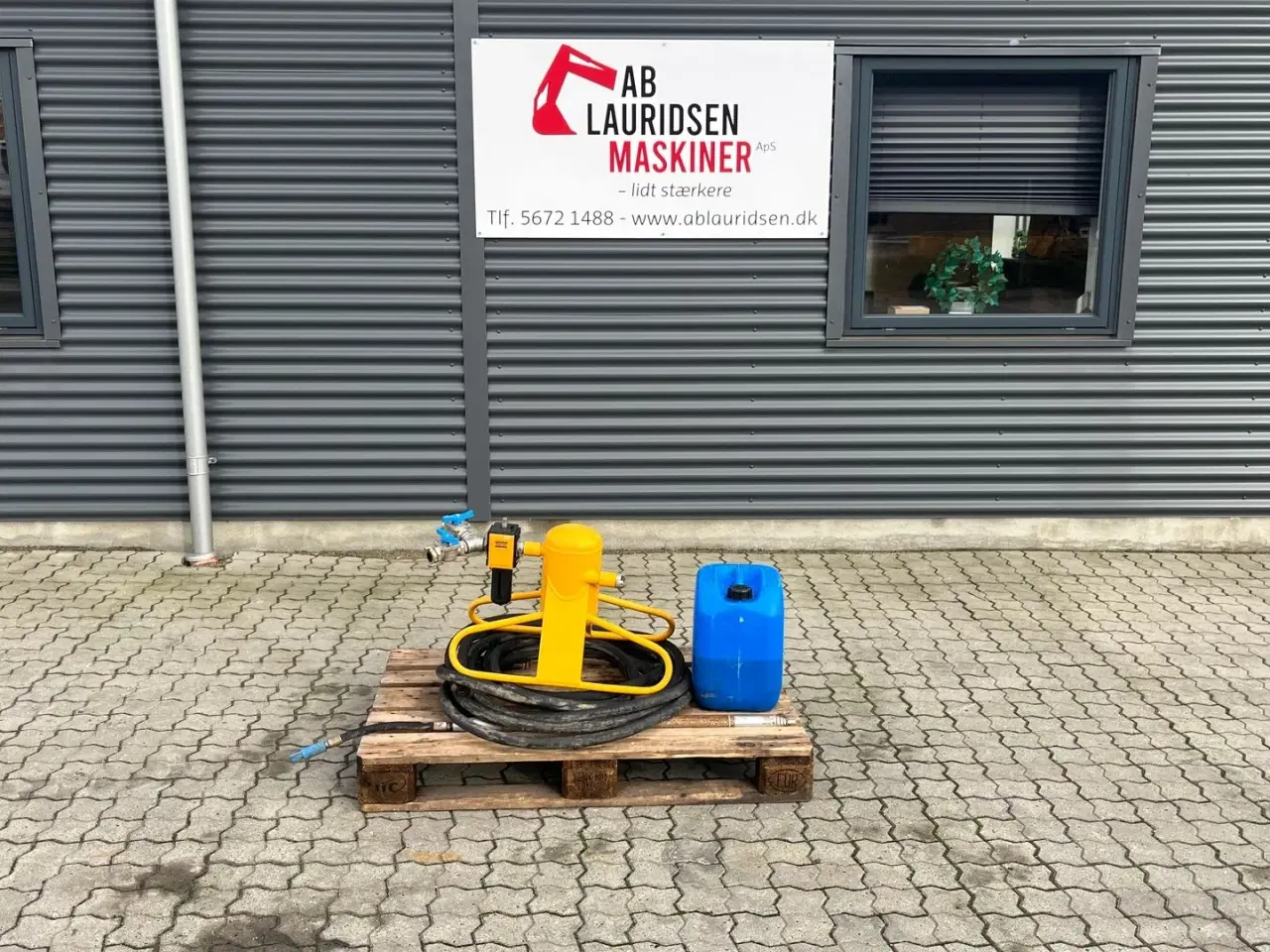 Billede 1 - Grundomat Med Smøreæg, vandudskiller, olie og luftslange