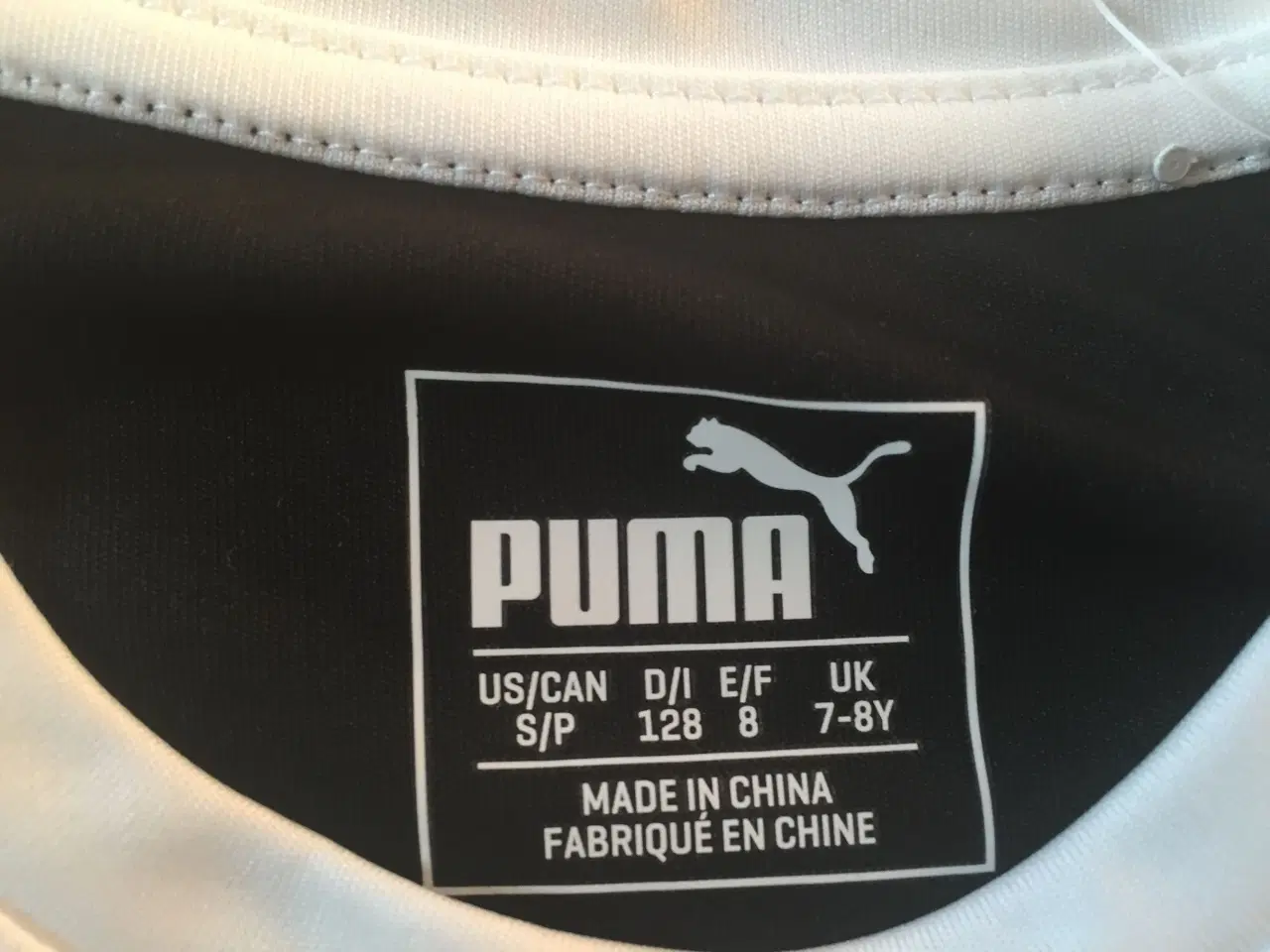 Billede 2 - NY stribet Puma t-shirt (7-8 år)