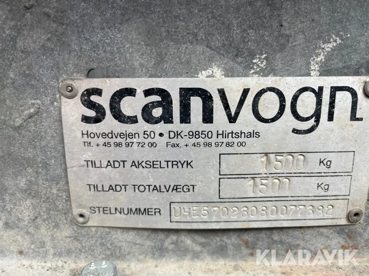 Billede 6 - 3/6 mands mandskabsvogn Scanvogn 1400 - 1500kg