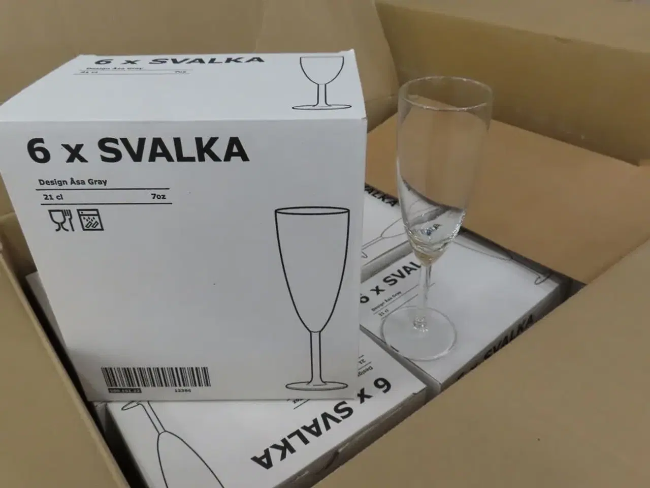 Billede 1 - 56 stk. Champagneglas IKEA