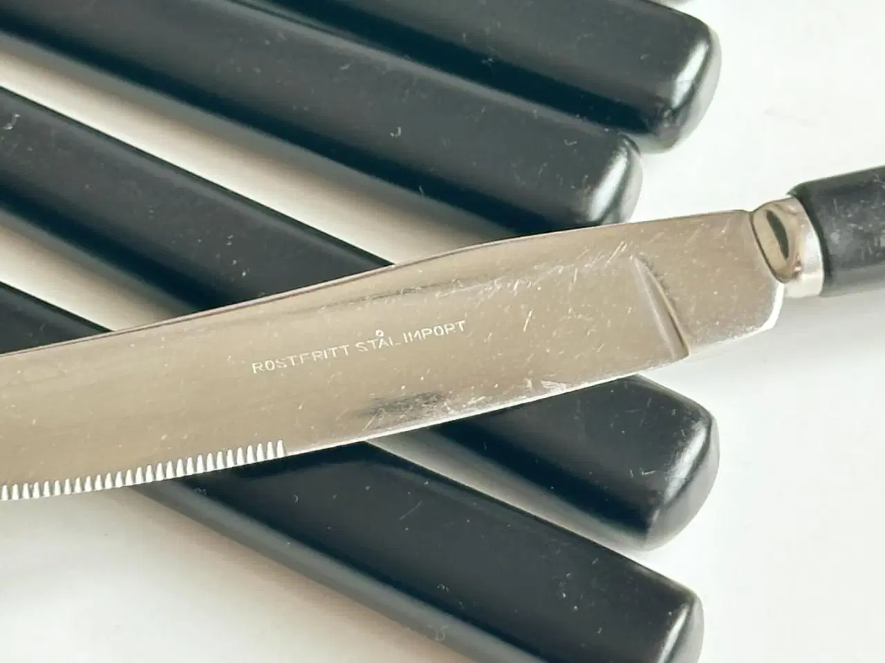 Billede 5 - Vintage knive m bakelitskaft, 10 stk samlet