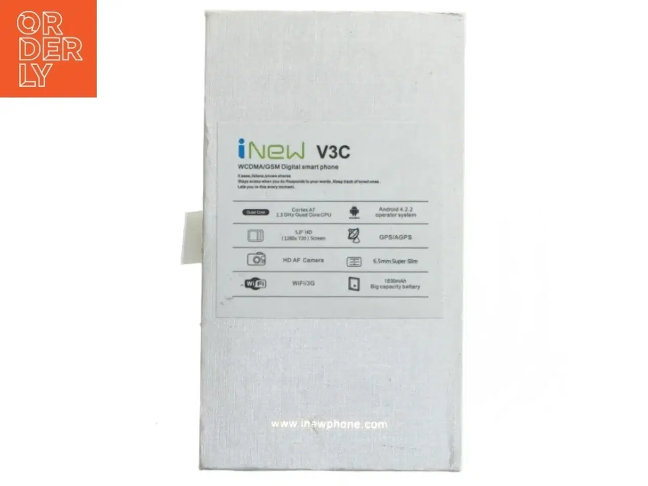 Billede 5 - iNew V3C smartphone med tilbehør fra iNew (str. 14,5x7 cm)