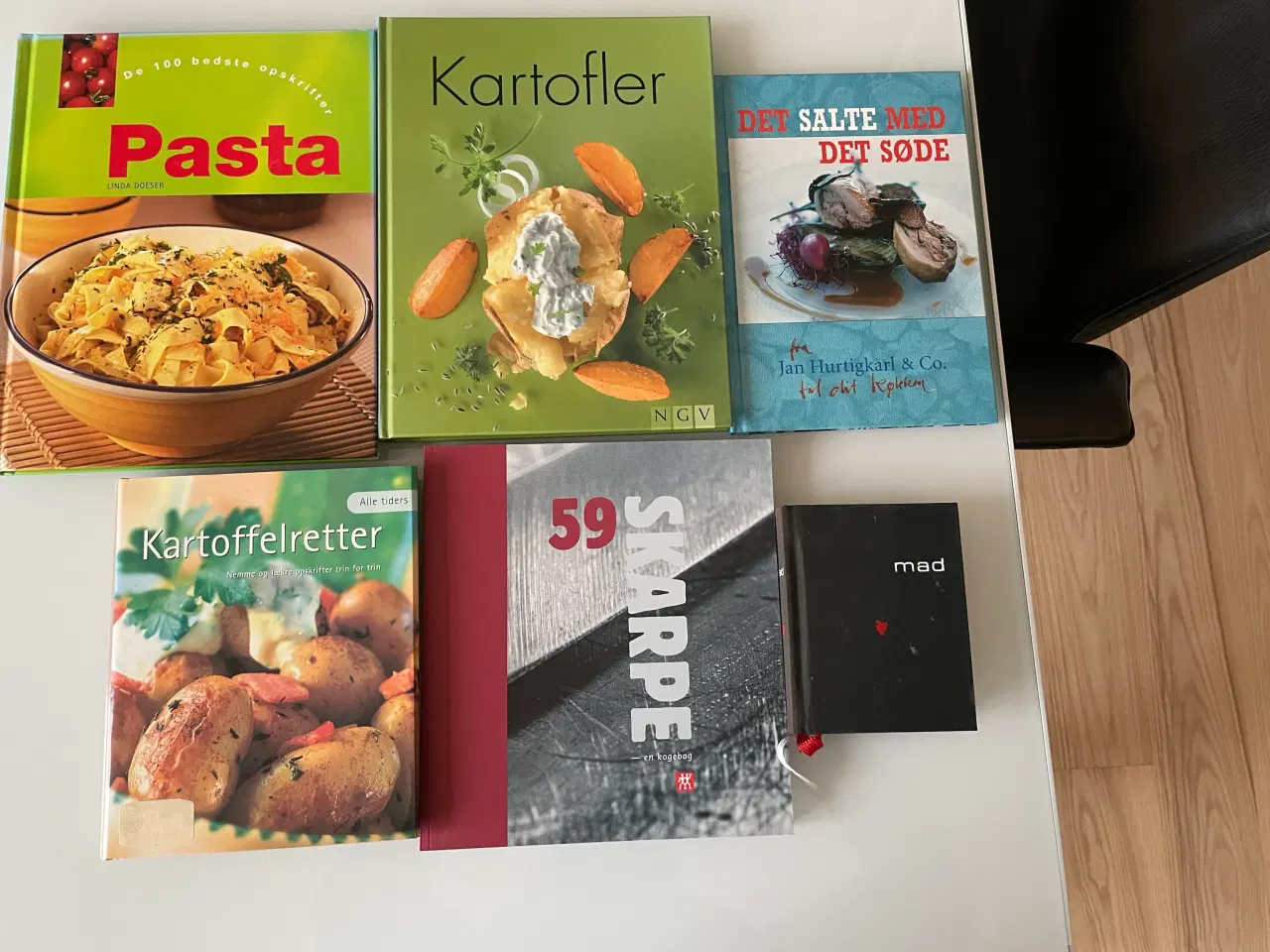 Billede 1 - Kogebøger - blandet pasta - kartoffel