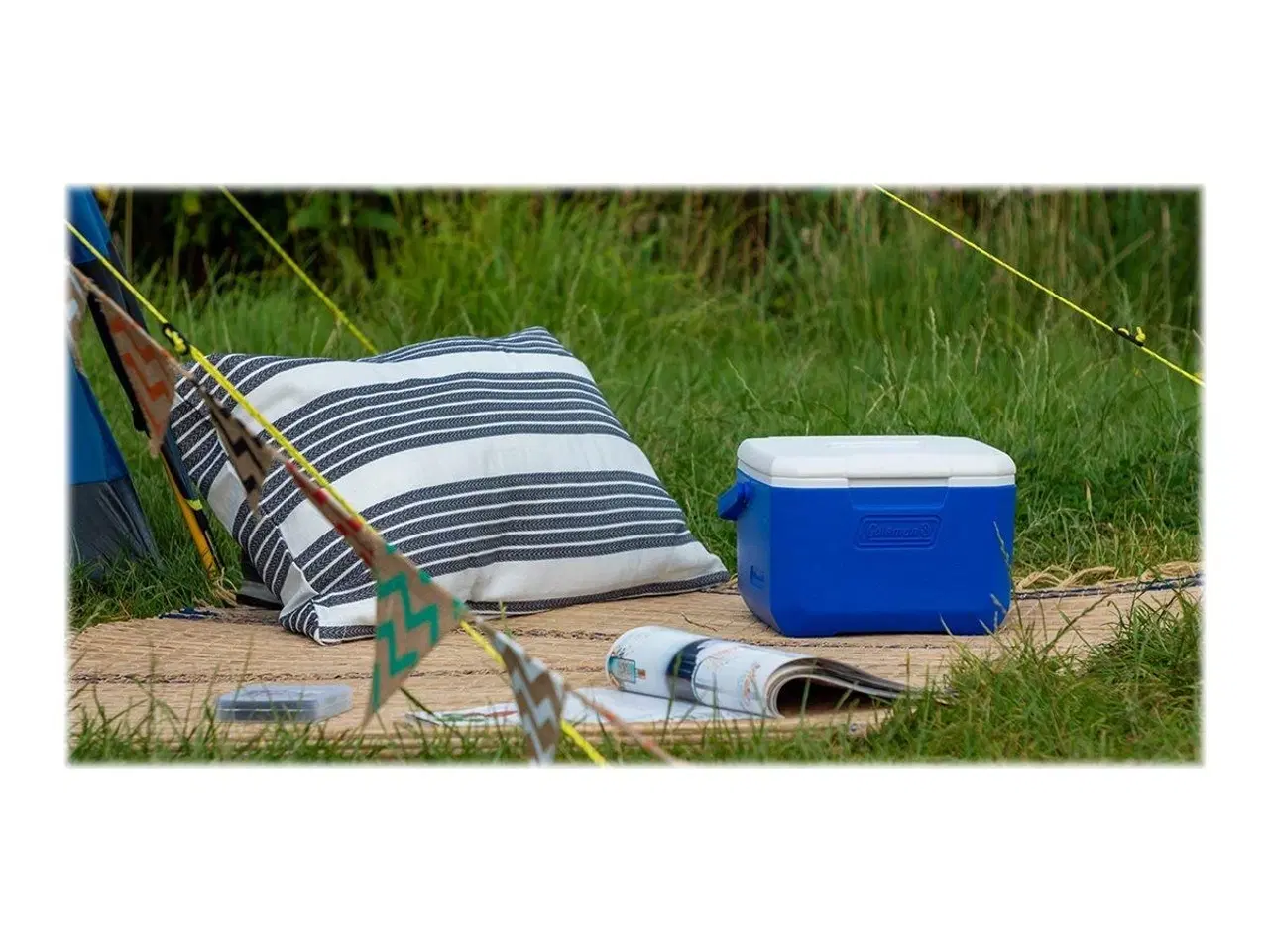 Billede 5 - Køleboks Coleman FlipLid 6 – 4,7 l – blå/hvid