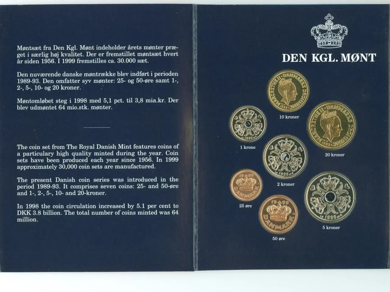 Billede 2 - Kgl. Møntsæt 1999
