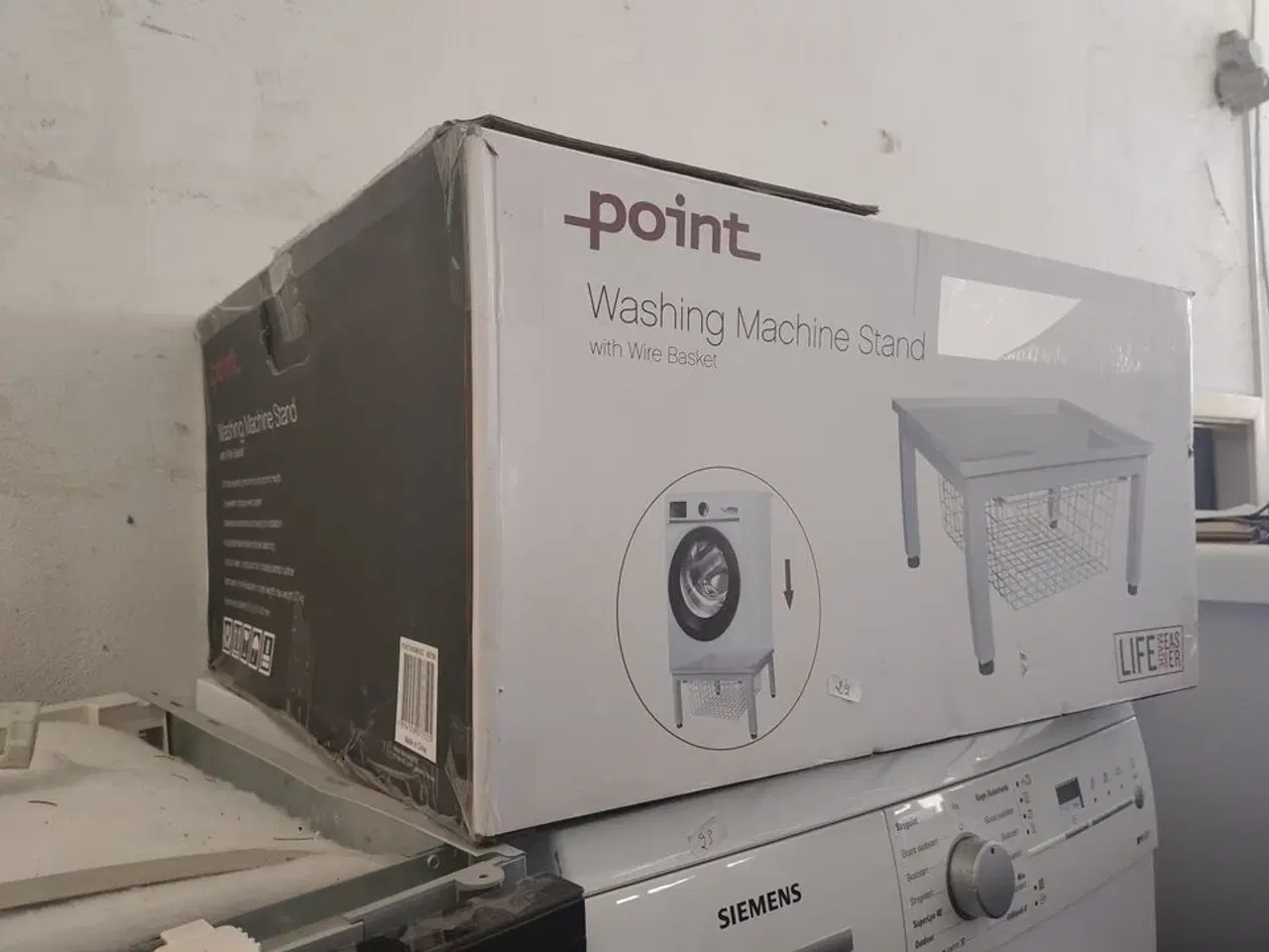 Billede 2 - Stativ til vaskemaskine, ubrugt