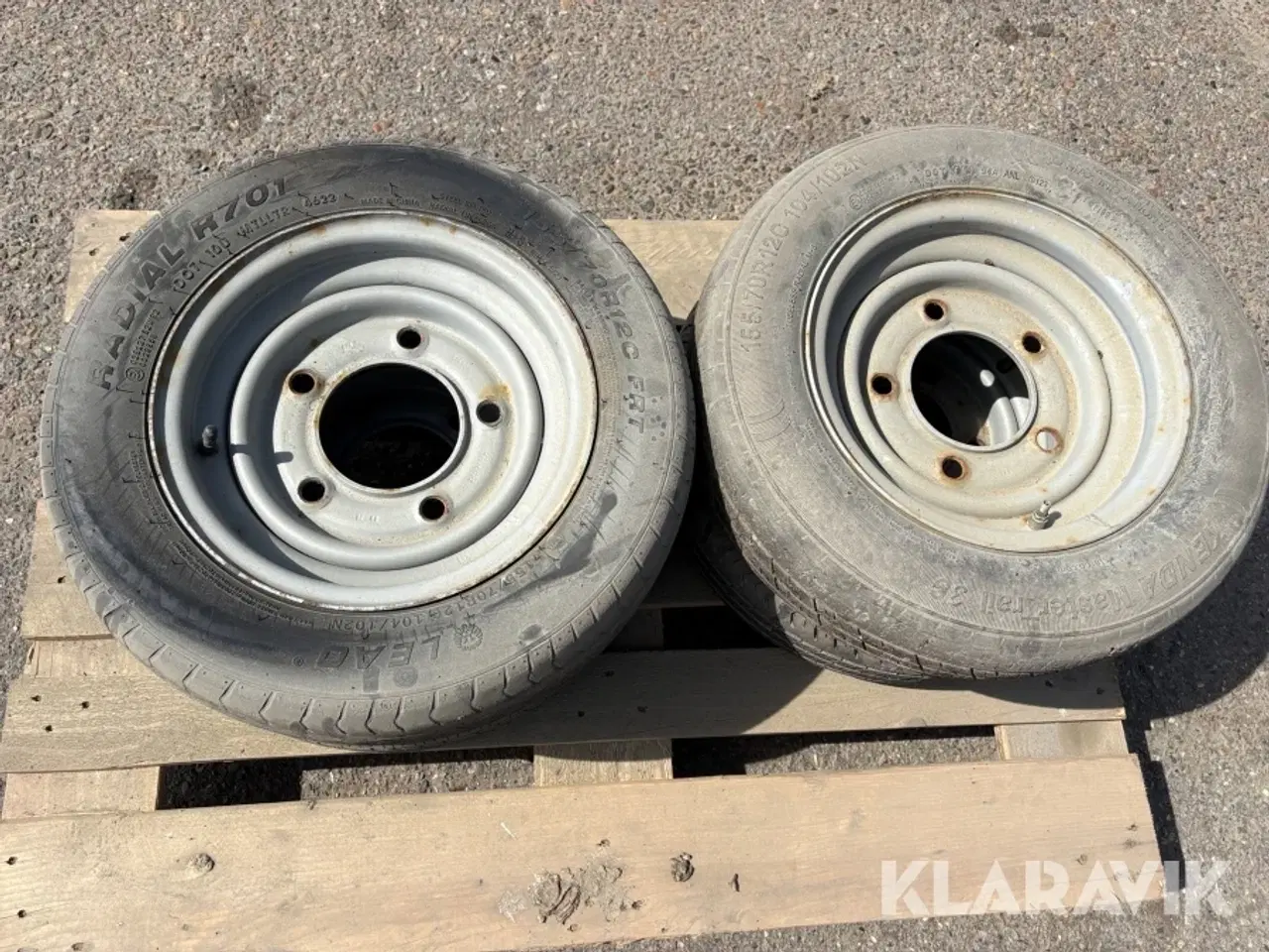 Billede 4 - Dæk med fælg Leao Radial R701 - 4 styks
