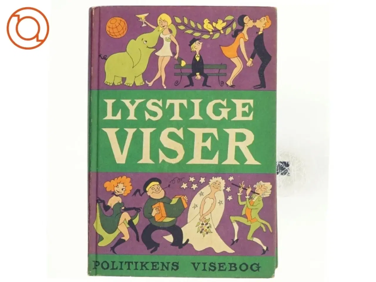 Billede 1 - Lystige viser fra Politikens Forlag