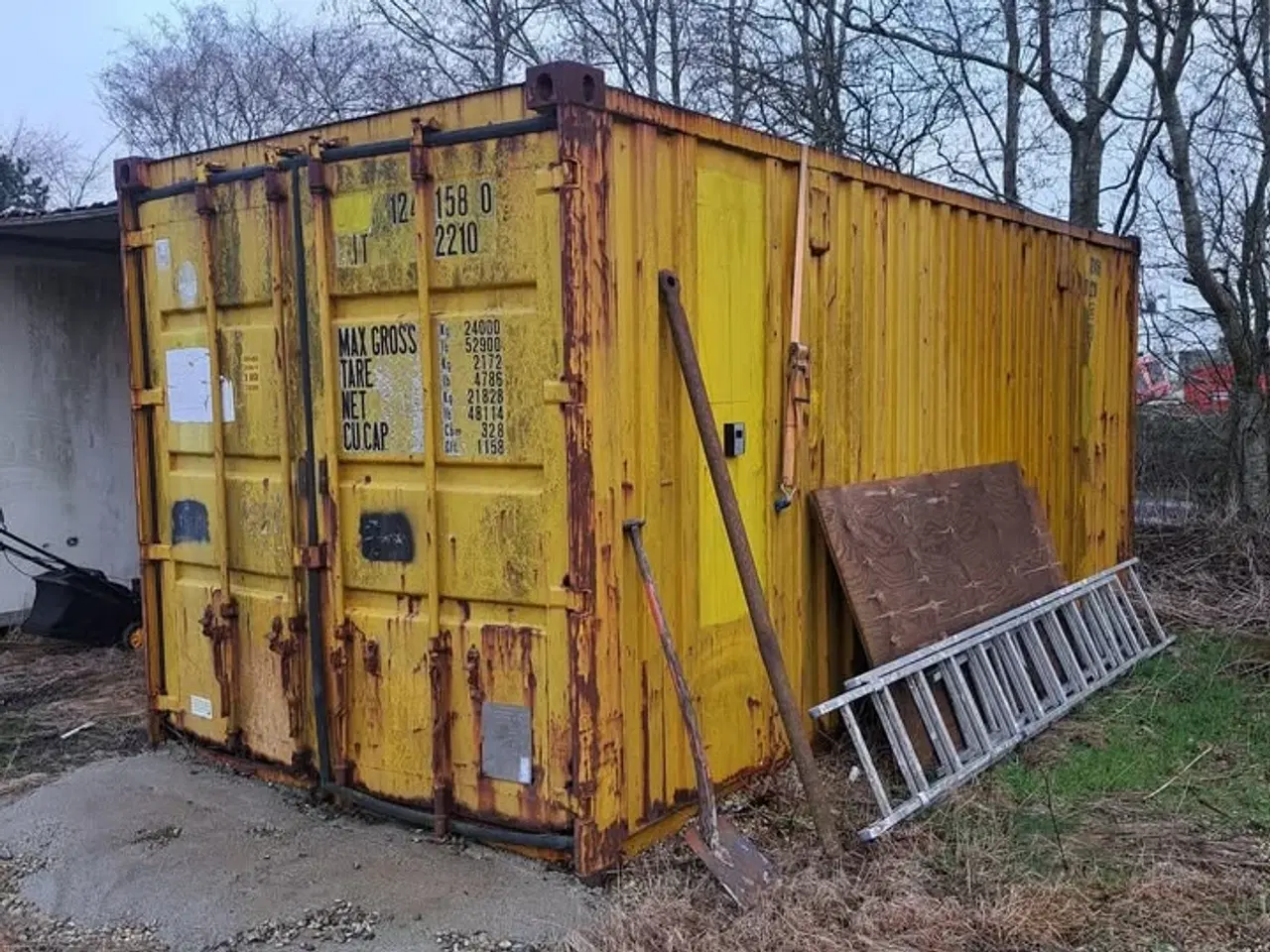 Billede 1 - 20 fods skibs container