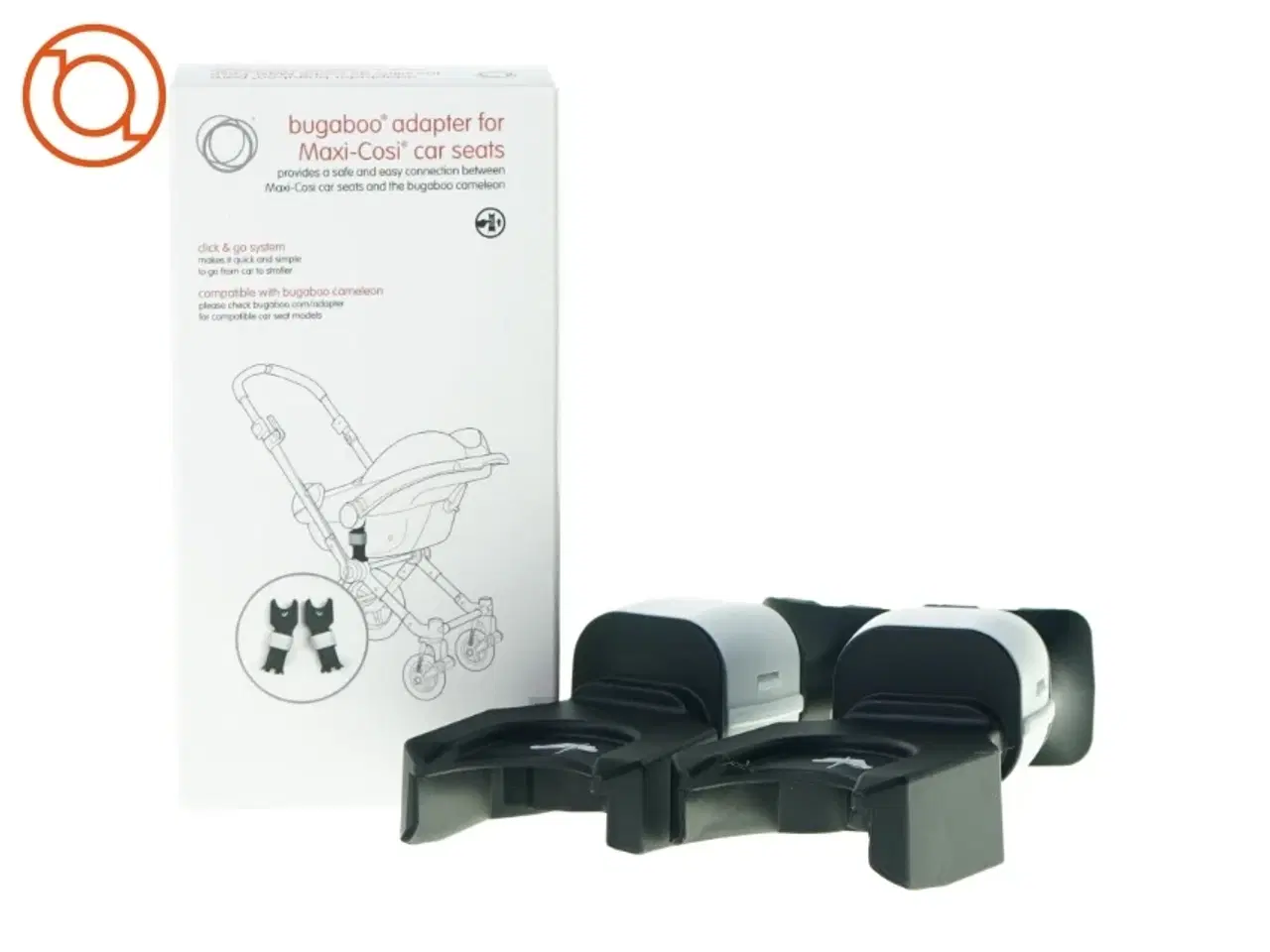Billede 1 - Adapter til bilsæde fra Bugaboo (str. 19 x 10 cm)