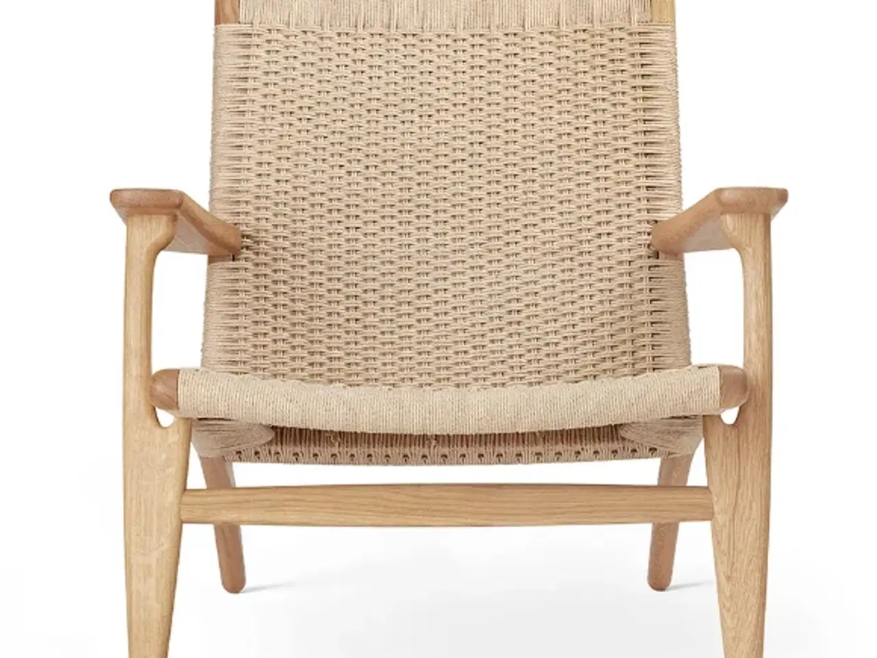 Billede 1 - Wegner loungestol i olieret eg