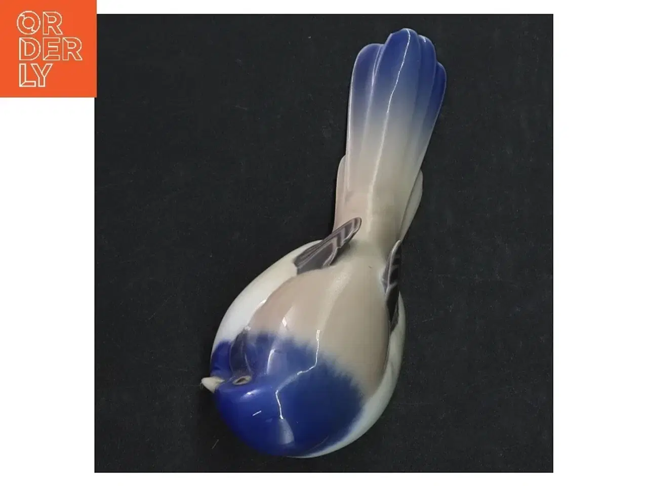 Billede 4 - Porcelænsfigur af fugl fra B&G (str. Længde. 12,5 cm)