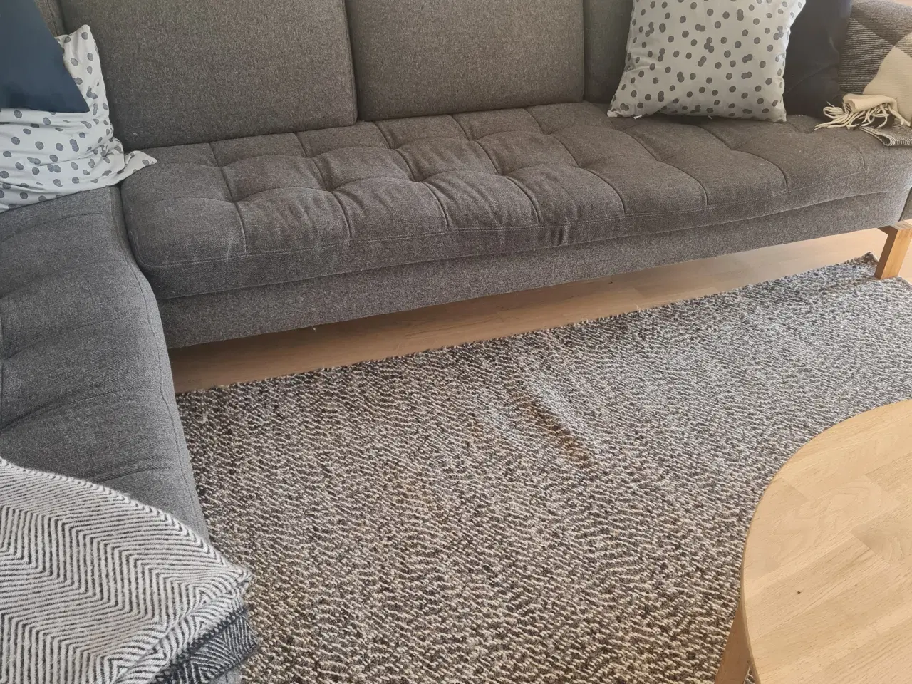 Billede 4 - Sofa med chaiselong