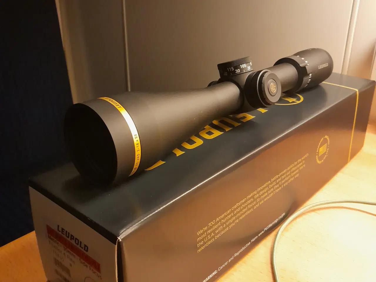 Billede 1 - Leupold VX6-HD 3-18×50