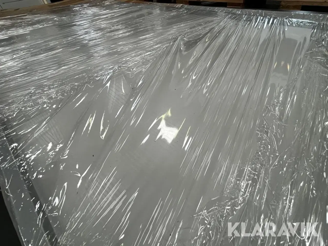 Billede 10 - Lot - Fiberplader, plader til gulvvarme og skydelåger ekskl. Skinner