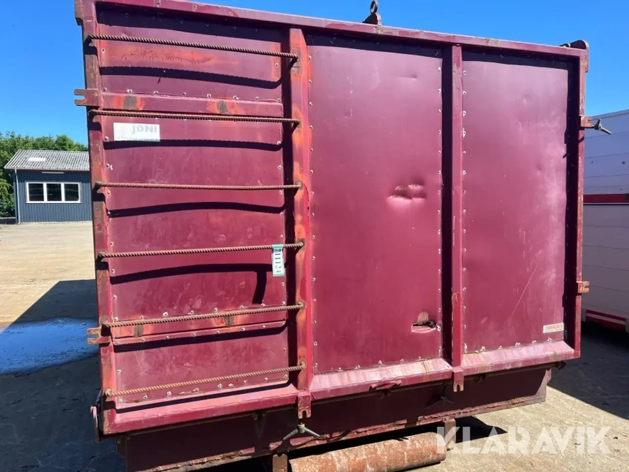 Billede 7 - Korn container med rullepressenning