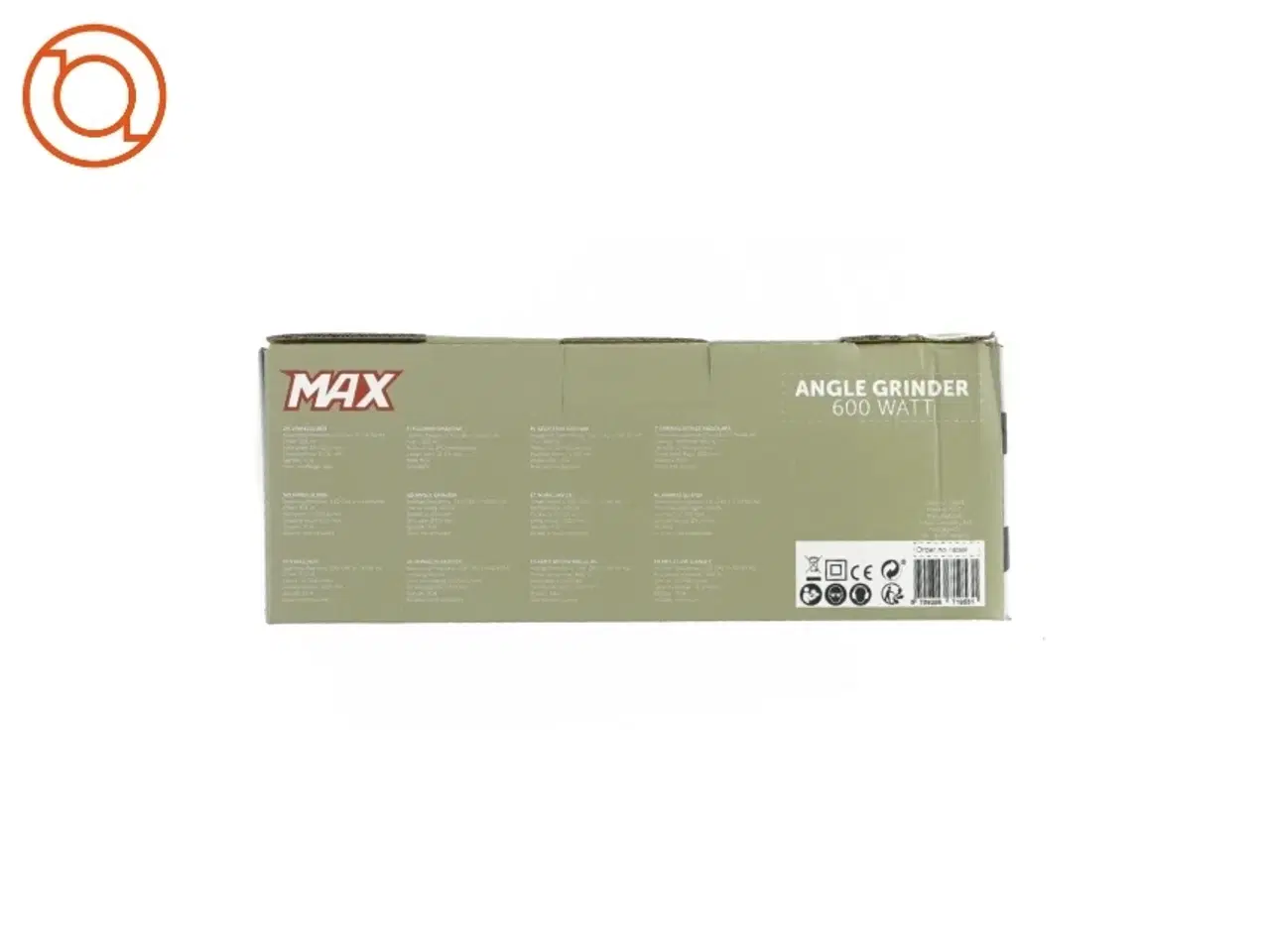 Billede 2 - Vinkelsliber 600 watt fra MAX