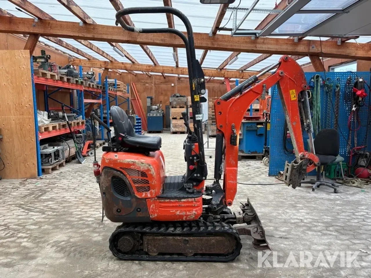 Billede 3 - Elektrisk minigraver Kubota K008-3