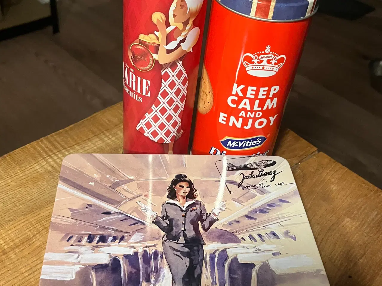 Billede 2 - Digestive - Marie kiks og starbrook airlines dåser